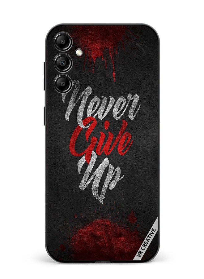 VR CREATIVE Protective Case Cover For Samsung Galaxy A15 5G/A15 Never Give Up Design Multicolour - Image 1