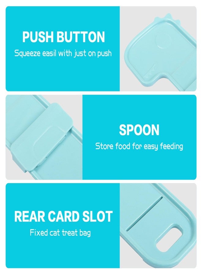 YAODHAOD Cat Strip Squeeze Spoon, Cat Wet Treats Dispense Spoon, 2PCS - Image 2