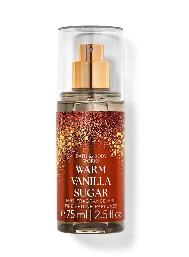 Bath & Body Works Warm Vanilla Sugar Travel Size Fine Fragrance Mist 75ml