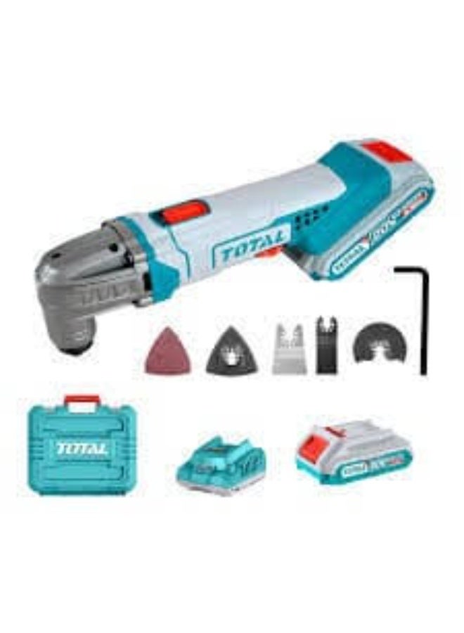TOTAL Cordless Multi-Tool with Battery and Charger - Image 2
