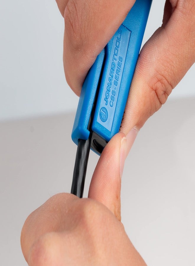 جونارد تولز أداة تجريد أطراف كابلات COAX CSS-596 من Jonard Tools لكابلات RG59 وRG6 (1/4 بوصة / 5/16 بوصة) - Image 4