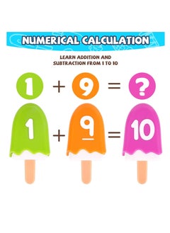 Y&D Counting Toys Number, Learning for Kids Ages 3-5 Preschool Math Cute Numbers Match Games Color Sorting- Fine Motor Montessori Kids(20 Pcs)  - Image 5