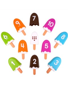 Y&D Counting Toys Number, Learning for Kids Ages 3-5 Preschool Math Cute Numbers Match Games Color Sorting- Fine Motor Montessori Kids(20 Pcs)  - Image 2