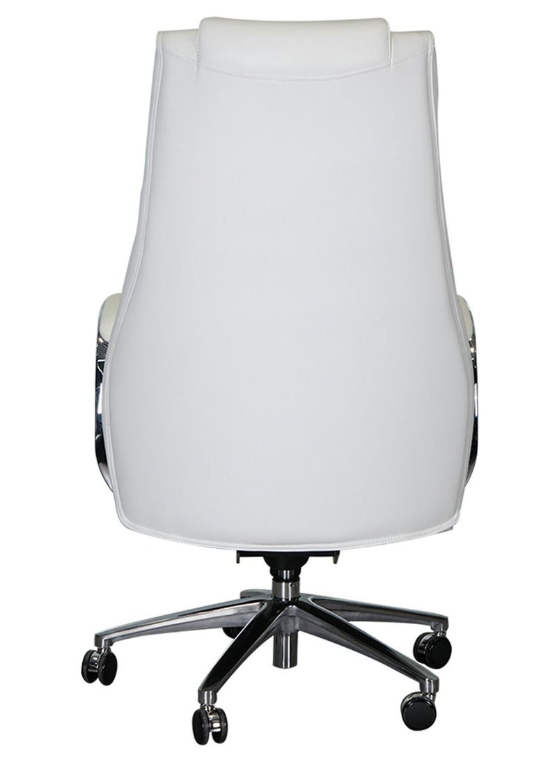 HUIMEI Huimei YS-1202-A High Back Office Chair White Color  - Image 3