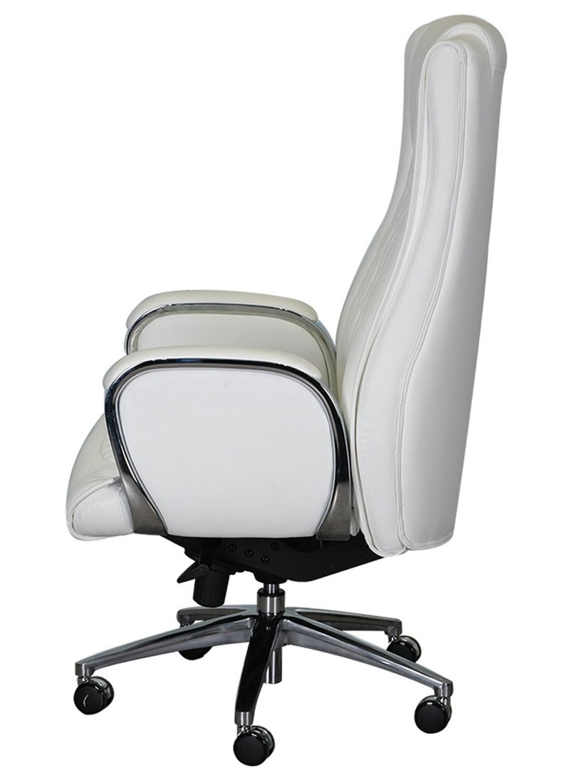 HUIMEI Huimei YS-1202-A High Back Office Chair White Color  - Image 2