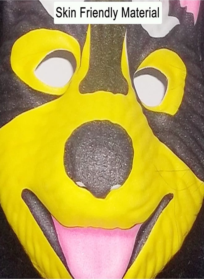 Avirons Dog Animal Face Mask For Fancy Dress Competition|Birthday Party Mask|Return Gift|Kindergarden| Halloween Party|Mask for Theme Party|Mask For Childrens & Adults (Rubber Form Mask) - Image 3