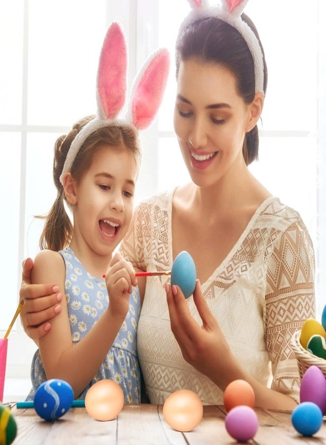 JECOMPRIS 40pcs Easter Fake Eggs: Simulation Blank Egg Artificial Eggs Plastic Easter Eggs for Painting Display Crafting Home Decor - Image 5