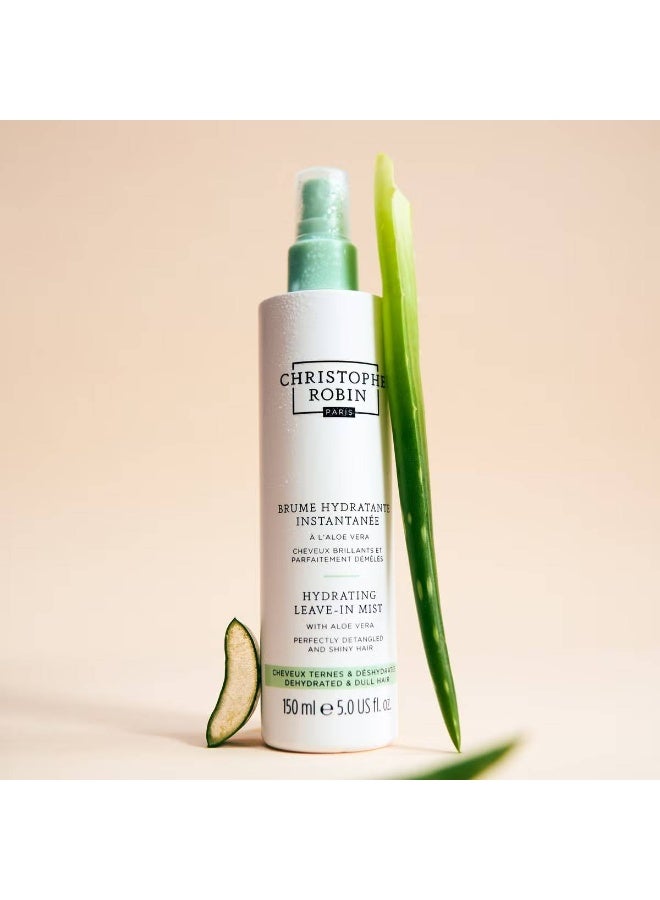 CHRISTOPHE ROBIN Hydrating Leave-in Mist with Aloe Vera 150ml - Image 2