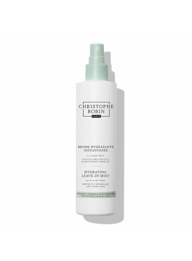 CHRISTOPHE ROBIN Hydrating Leave-in Mist with Aloe Vera 150ml - Image 1