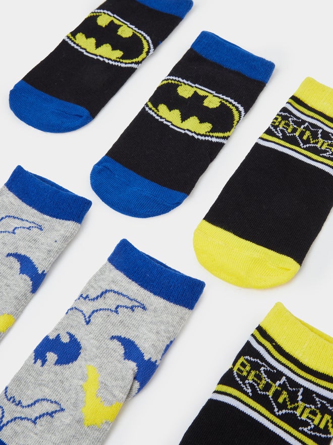 Styli Pack of 3 - Boys Batman Socks - Image 3