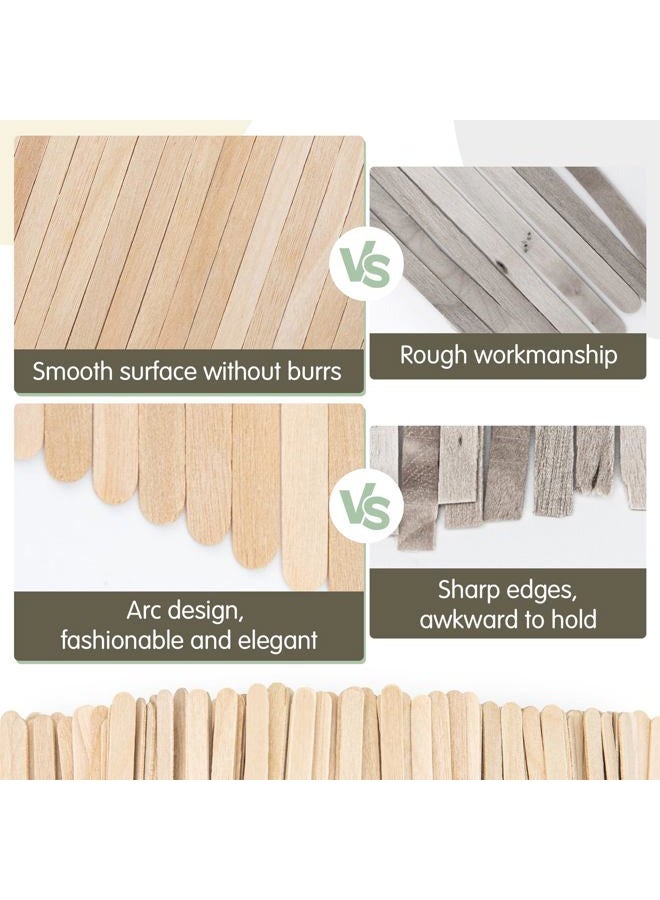 WISYOK Coffee Stirrers, 500 PCS 7.0 Inches Disposable Coffee Stir Sticks, Premium Birch Wooden Stirrers for Coffee, Cocktails, Smooth Round Ends, Splinter-Free, Ideal for Coffee Bar, Office, and Home - Image 3