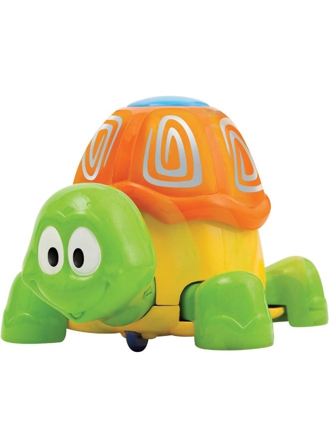 PLAYGO سلحفاة تفاعلية | لعبة سحب غير سامة للأطفال الصغار | ألوان زاهية وعجلات سلسة | لعبة تنموية متينة لمهارات المشي لدى الأطفال - Image 2