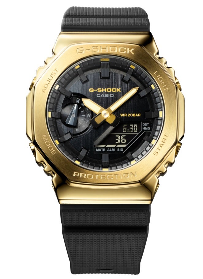 CASIO CASIO G-SHOCK Classic Black and Gold Watch - A Perfect Fusion of High Performance and Modern Style  - Image 1