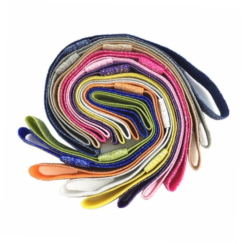 Non Slip Nylon Hair Bands For Boys Girls 21Pcs Mixed Colors For Everyday Wear - Image 2