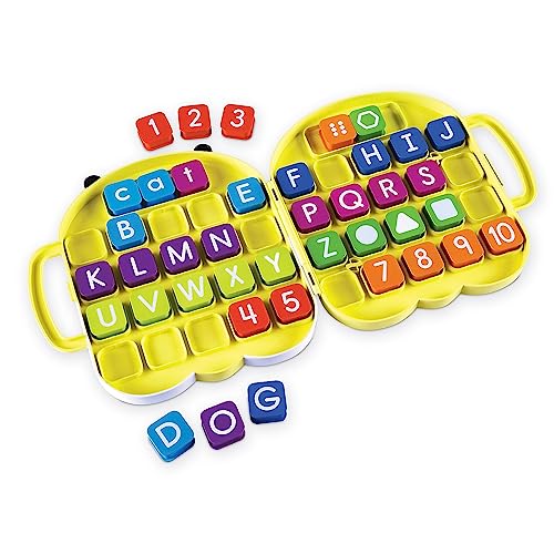 Learning Resources AlphaBee Alphabet Homeschool ABCs Numbers Shape Word Recognition Activity Set Multicolor - Image 5