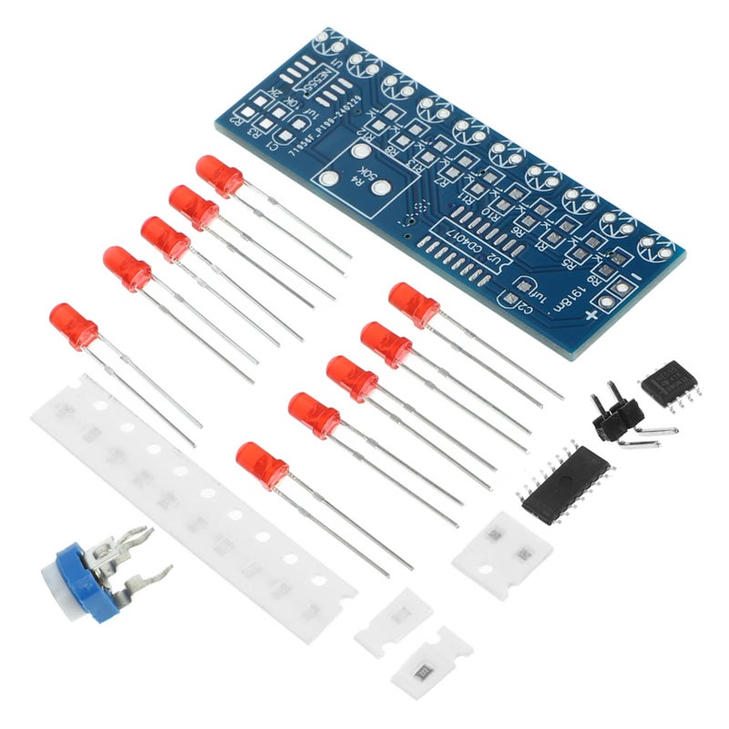 Water Flowing Light LED Module Soldering Kit 4 Sets for Practice and Creativity - Image 2