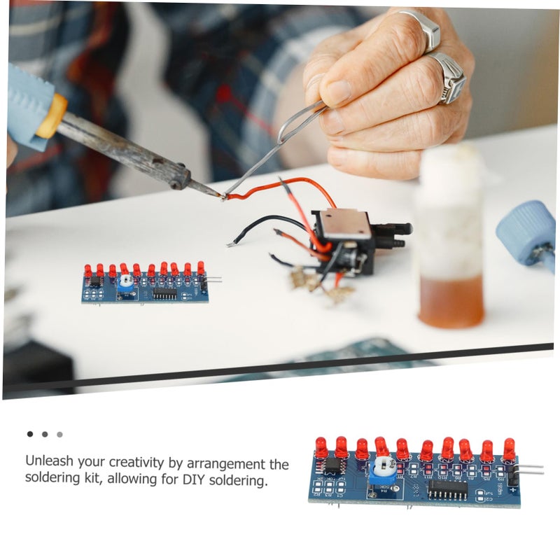 Water Flowing Light LED Module Soldering Kit 4 Sets for Practice and Creativity - Image 4