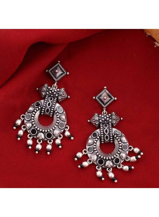 VOYLLA Nayantara Lightly Embellished Drop Earrings