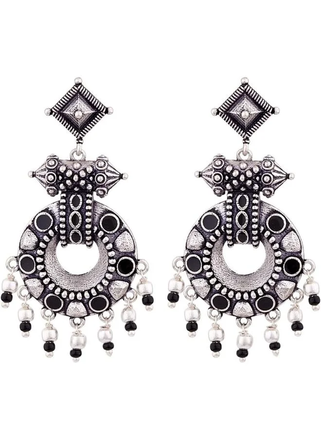 VOYLLA Nayantara Lightly Embellished Drop Earrings