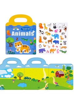 Generic Magnetic Sticker Animal Book  - Image 1