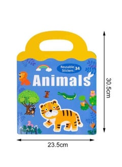 Generic Magnetic Sticker Animal Book  - Image 2