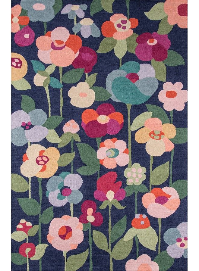 Momeni سجادة منطقة مجموعة نيوبورت 2'0" × 3'0" أزرق غامق - Image 2