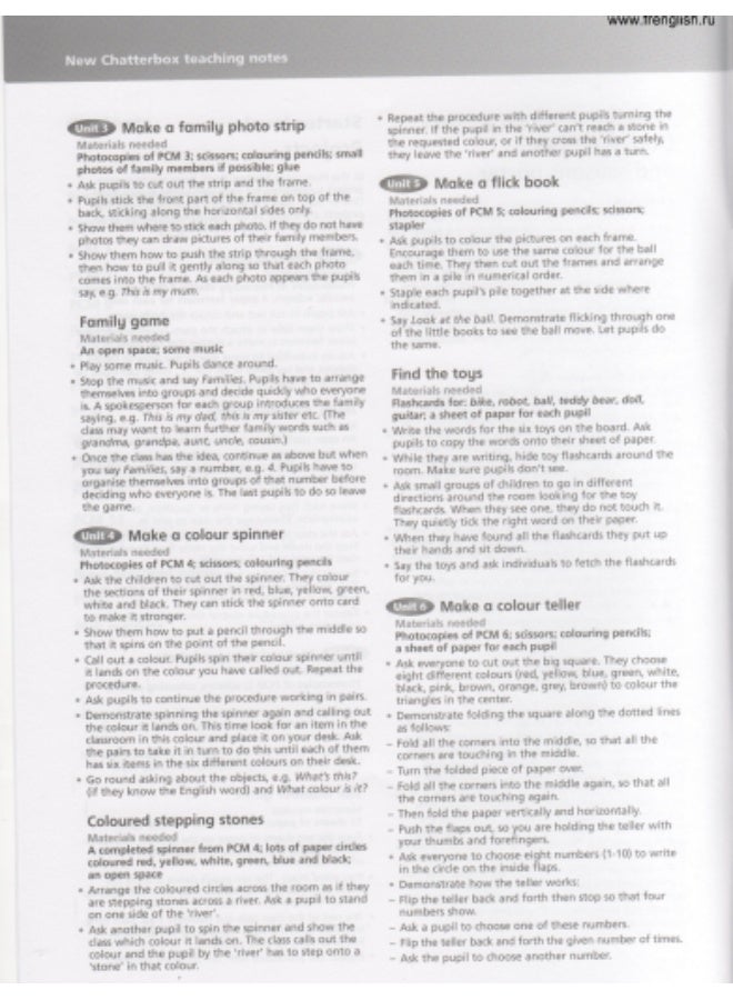 Oxford New Chatterbox - British English course for beginner to elementary_Starter_photocopy_masters_book - Image 4