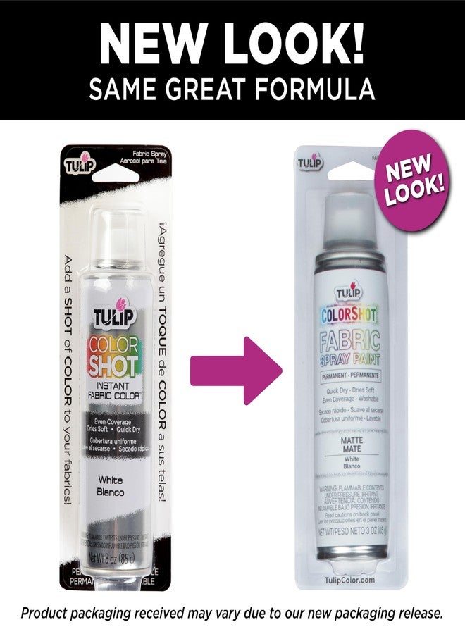Tulip ColorShot Instant Fabric Color 3oz. White - Image 4