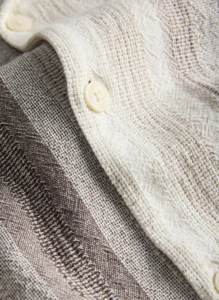 JACK & JONES Short sleeve Dobby Resort  shirt - Image 4