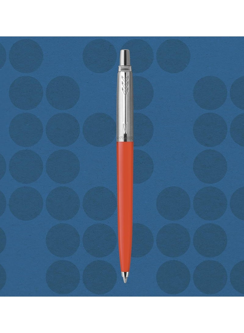 PARKER 1-Piece Jotter Ballpoint Pen In Cracker Gift Pack Vermilion Red  - Image 3