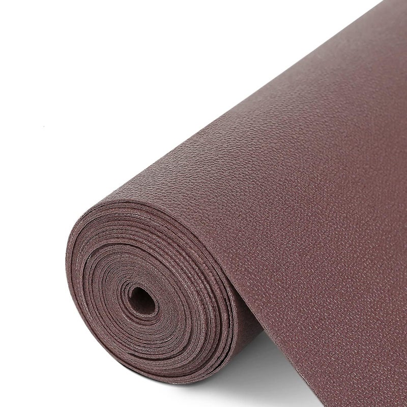 WochiTV واشي تي في بطانة رفوف للخزائن درج غير لاصقة غير قابلة للانزلاق حصيرة فوم للمطبخ المخزن الحمام الخزانة المرآب خزانة الأدراج صندوق الأدوات بني 118 × 59 بوصة