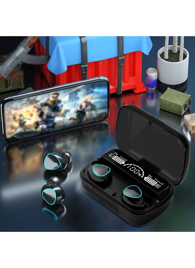 SHOPI - M10 TWS Wireless Bluetooth Earphones With Touch-Sensitive Ear Buds And Built-In 2000mAh Power Bank Function - Image 1