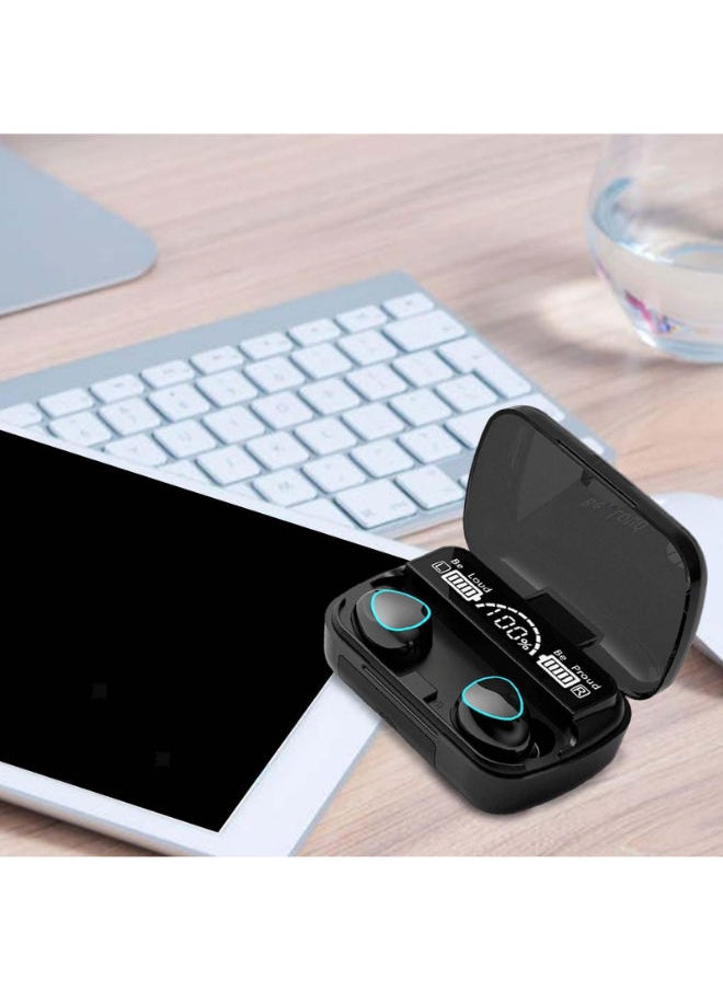 SHOPI - M10 TWS Wireless Bluetooth Earphones With Touch-Sensitive Ear Buds And Built-In 2000mAh Power Bank Function - Image 1
