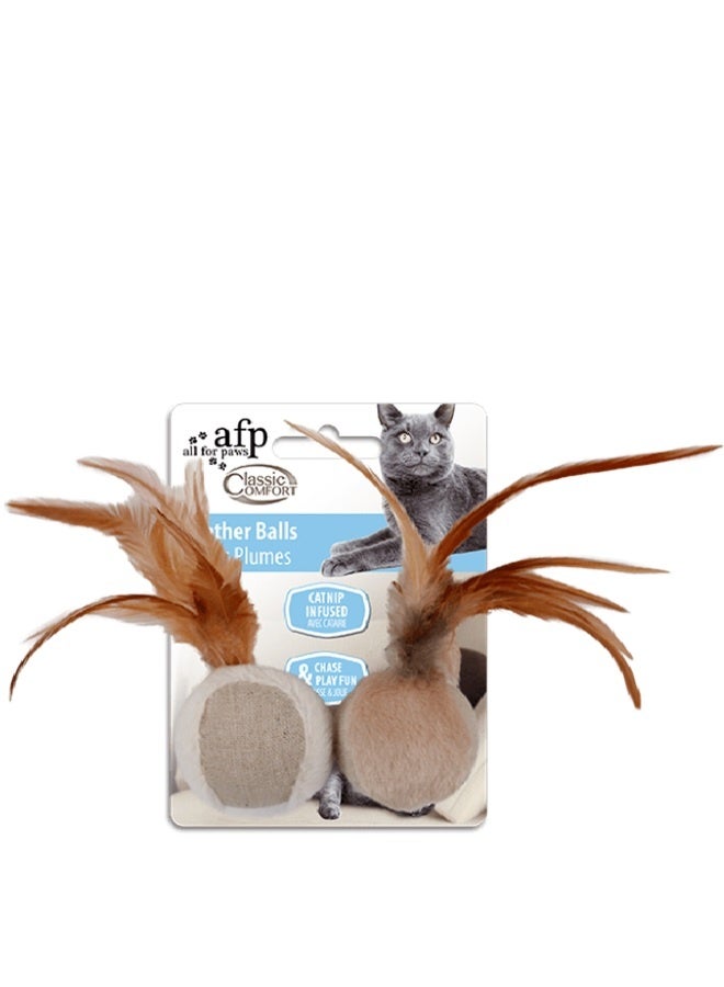 all for paws راحة كلاسيكية - كرة الريش