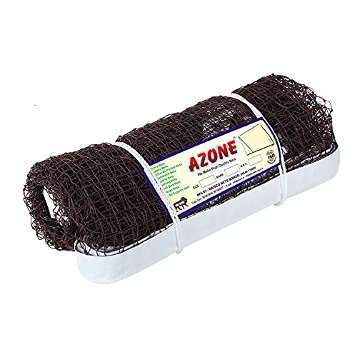 A-Zone Azone Pro Badminton Net | for Outdoor, Indoor or Badminton Sports, Replacement Net for Backyard, School, Beach, Garden (Brown) - Image 3