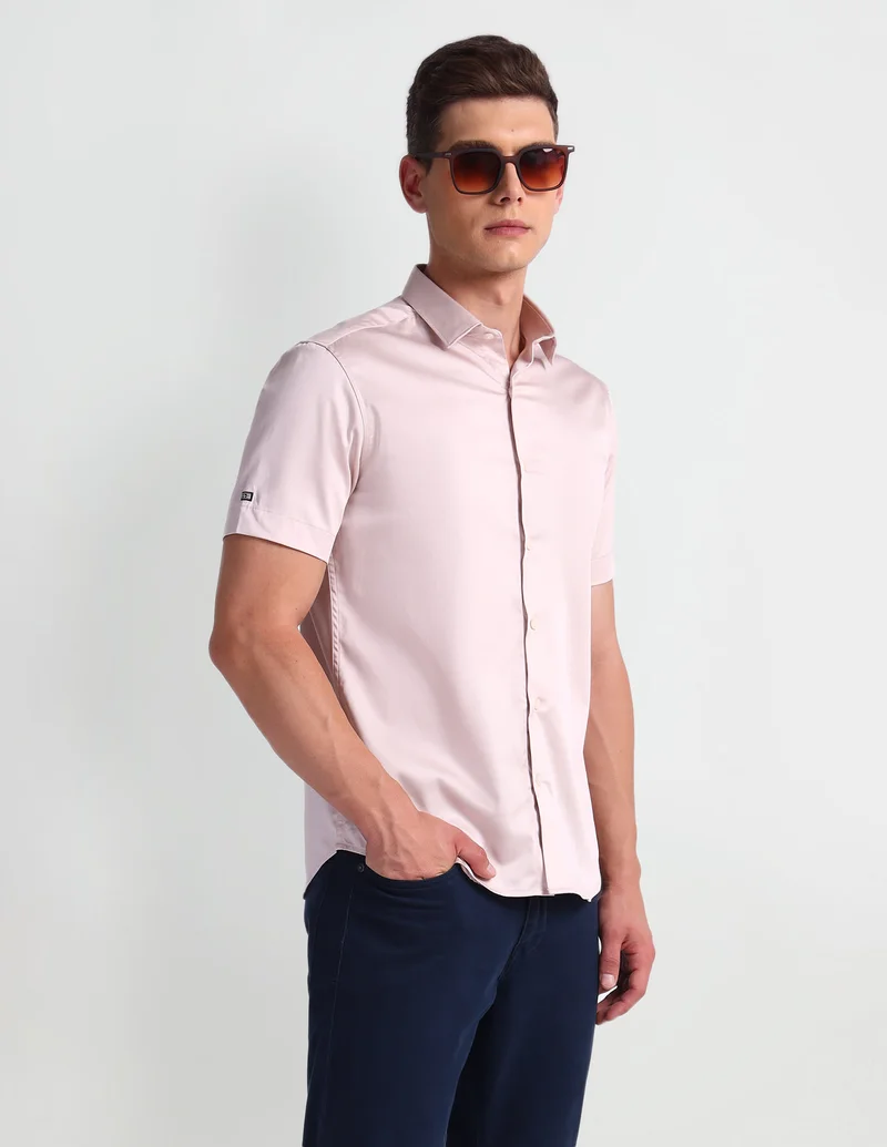 Brooklyn Ultra Slim Fit Solid Shirt