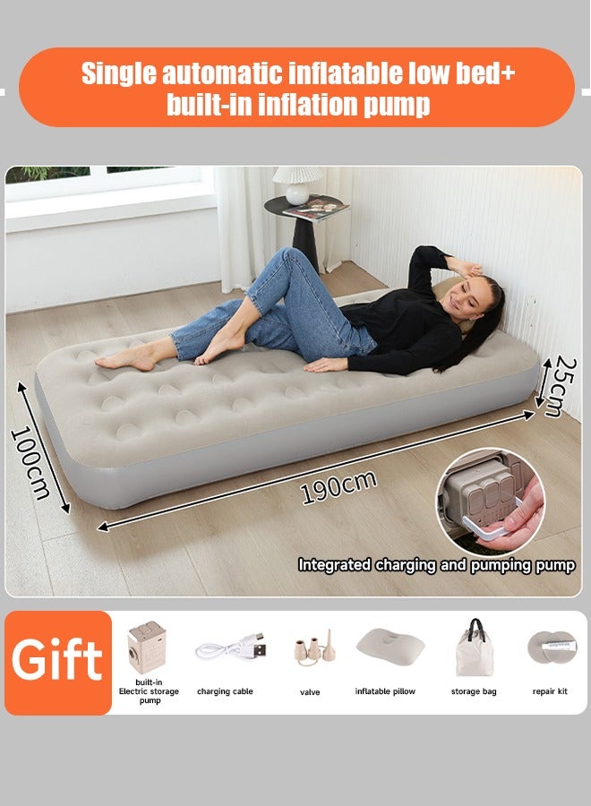 Household inflatable bed sheets, air mattress, lazy person outdoor portable air mattress - Image 5