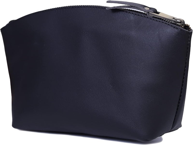 Cuero Leather Travel Organizer Makeup Pouch Set - Image 2