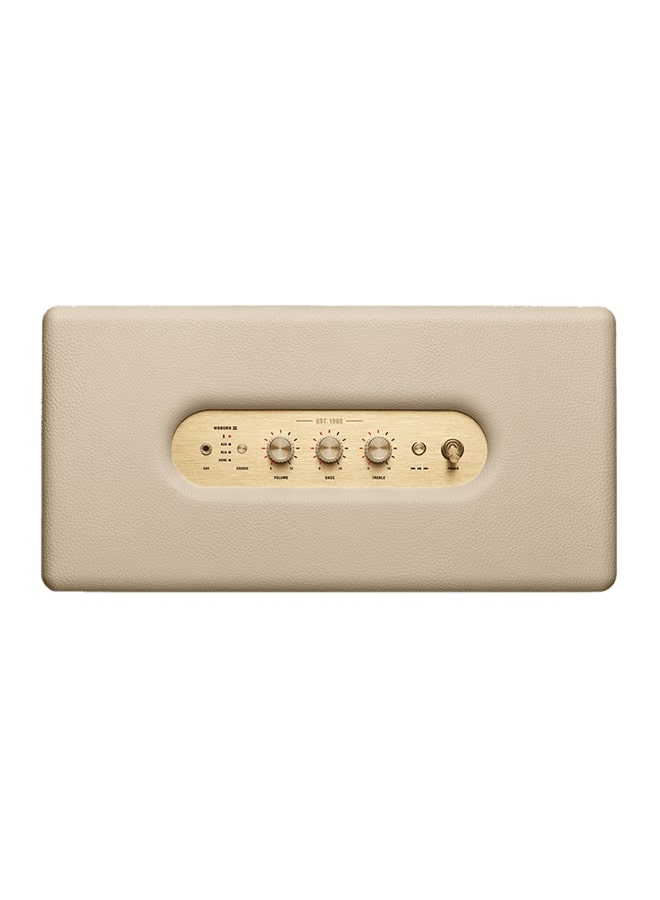 Marshall Woburn Iii 120W Wireless Speaker - Cream