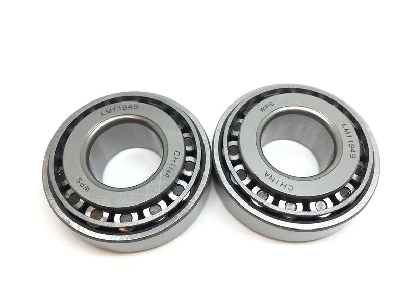 WPS Western Power Sports Trailer/Agricultural Hub Wheel Bearing Set (Set of 2) LM11949 LM11910 - Image 4