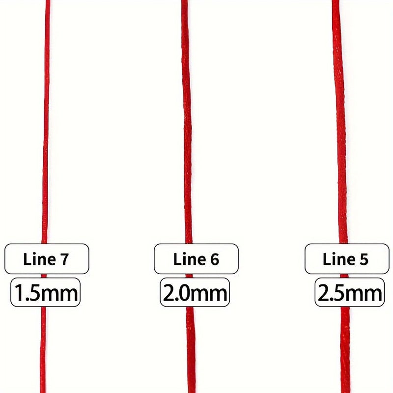 Golden 2.5mm Satin Nylon Braided Rope 20m for Jewelry Making DIY Knotting Cord - Image 3