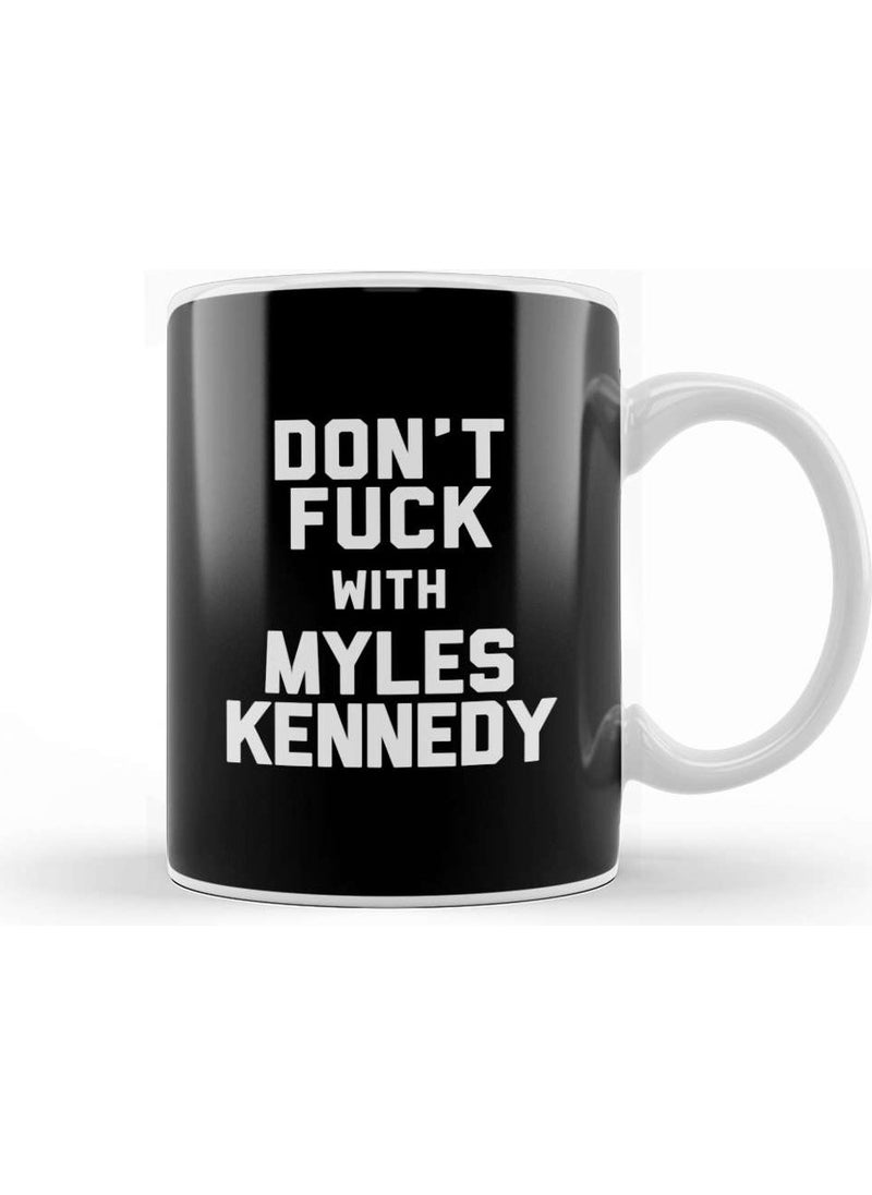 Baskı Dükkanı - Print Shop Donald Trump Eats Pizza With A Fork Mug Porcelain - Image 1