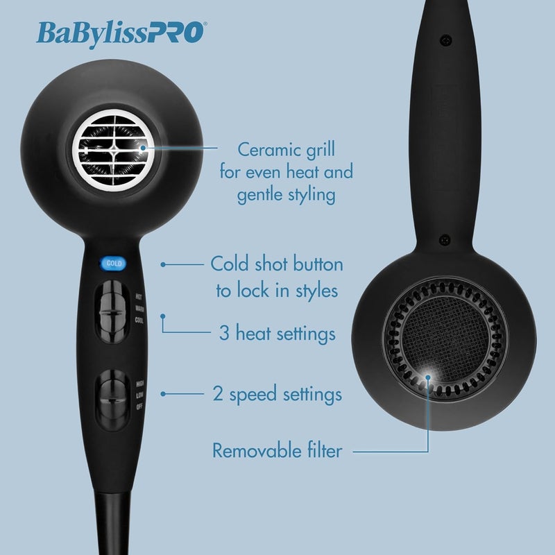 BaBylissPRO Ceramix Xtreme 2000-Watt Hair Dryer - Image 3