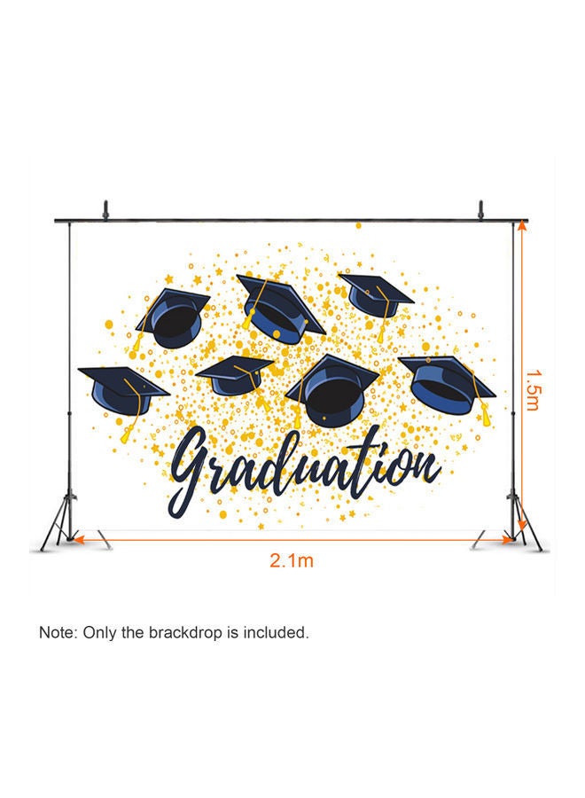 NIBEMINENT Graduation Photography Background Yellow/Blue  - Image 4