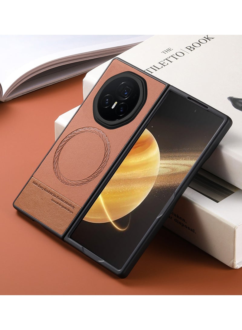 Magnetic Case Compatible with Honor Magic V5 2025 Support Wireless Charging Full Package Anti-drop  Anti-fingerprint Protective Cover for Honor Magic V5 - Image 1