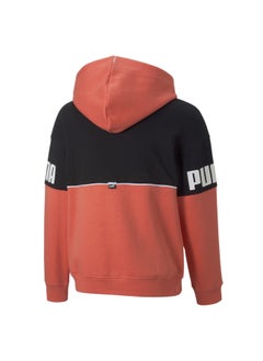 PUMA Power Kids Girls Colour Block Longsleeve Hoodie  - Image 2