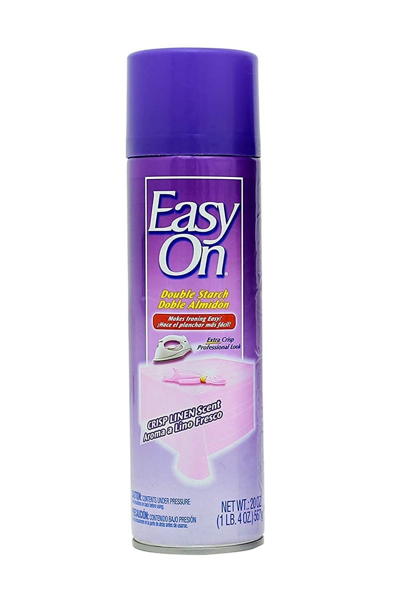 EASY ON POCKET Double Starch Fabric Care, Crisp Linen Scent, 20 Ounces - Image 1