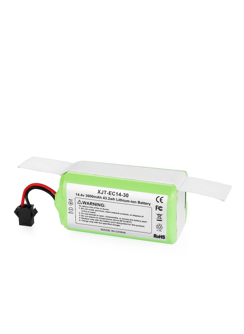 ماركة غير محددة - مناسبة لبطارية كنس Ecovacs 14.4V3000mAh المتوافقة مع Eufy RoboVac30 - Image 1