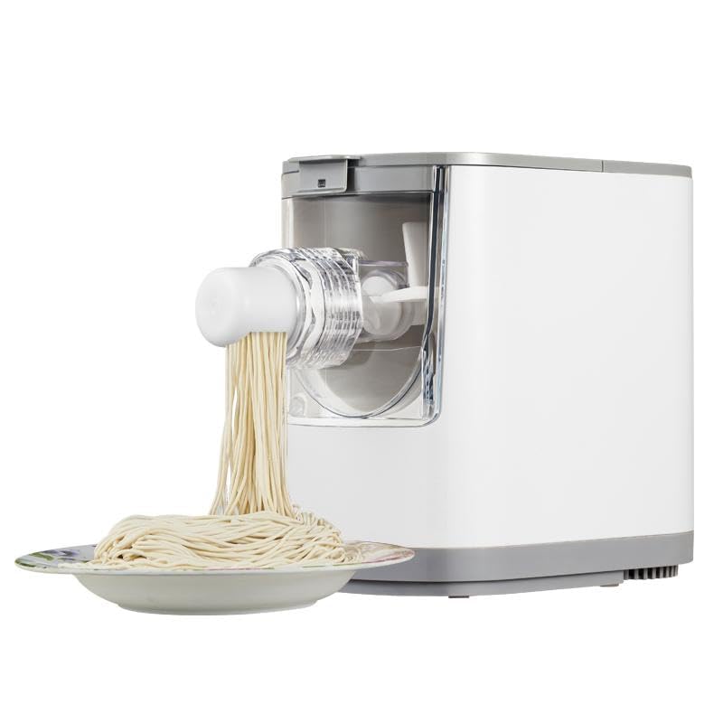 SYSVENT The Future SYSVENT The Future Fully Automatic Electric Pasta Making Machine with 12 Different Types of Mould to Make Pasta Spaghetti Fettuccine Noodels Lasana Dumpling  - Image 1