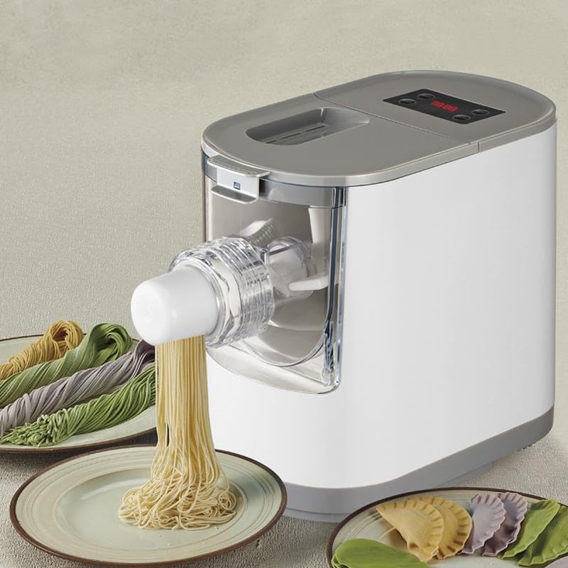 SYSVENT The Future SYSVENT The Future Fully Automatic Electric Pasta Making Machine with 12 Different Types of Mould to Make Pasta Spaghetti Fettuccine Noodels Lasana Dumpling  - Image 2